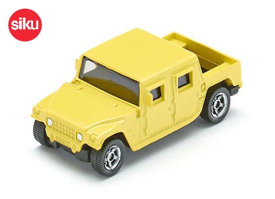 SIKU 0880 Hummer Pickup Diecast Toy Yellow