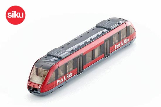 SIKU 1646 European Train Diecast Toy Red