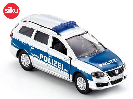 SIKU 1401 Volkswagen Patrol Car Diecast Toy Silver-Blue