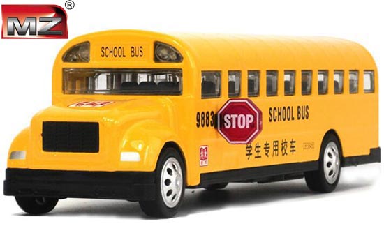 MZ NO.9883 U.S. School Bus Diecast Toy Yellow