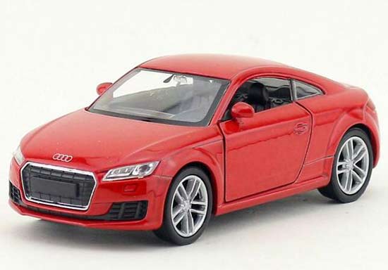 WELLY 1/36 2014 Audi T T Coupe Diecast Car Model Red