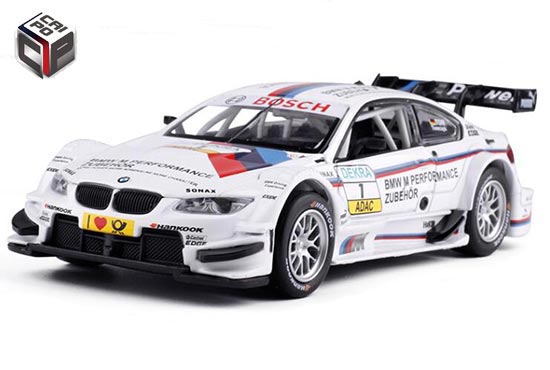 CaiPo BMW M3 DTM Diecast Car Toy 1:32 Scale White