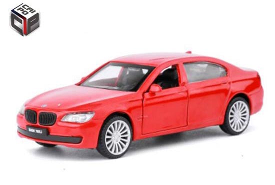 CaiPo BMW 760Li Diecast Car Toy Red / Gray 1:43 Scale
