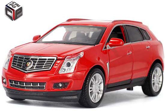 CaiPo Cadillac SRX Diecast Car Toy Red / White / Champagne