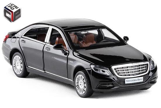 CaiPo Mercedes-Benz S600 Diecast Car Toy Silver / Black / Blue