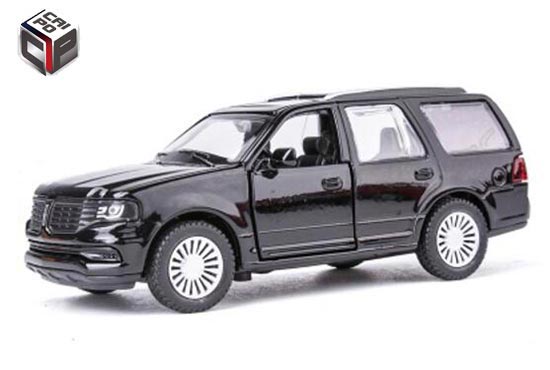 CaiPo Lincoln Navigator Diecast Car Toy 1:46 Black / Champagne