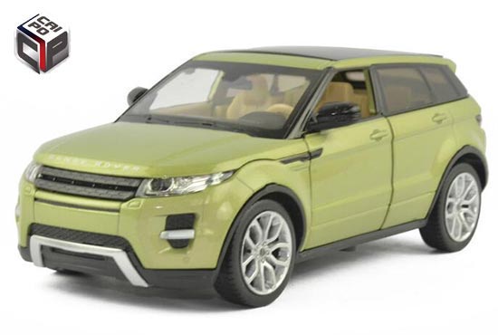 CaiPo Land Rover Range Rover Evoque Diecast SUV Toy Red / Green
