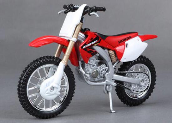 Bburago Honda CRF 450R Diecast Motorbike Model 1:18 Red