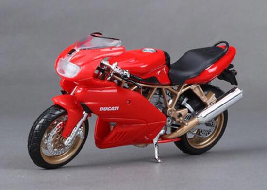Bburago Ducati Supersport 900 Diecast Motorbike Model 1:18 Red