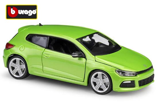 Bburago Volkswagen Scirocco R Diecast Car Model 1:24 Green