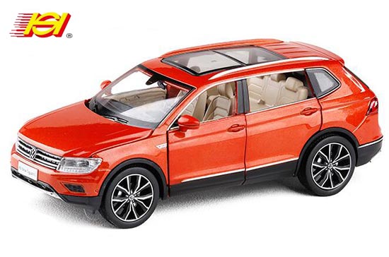 SH 2017 Volkswagen All New Tiguan L Diecast Car Toy 1:32 Scale