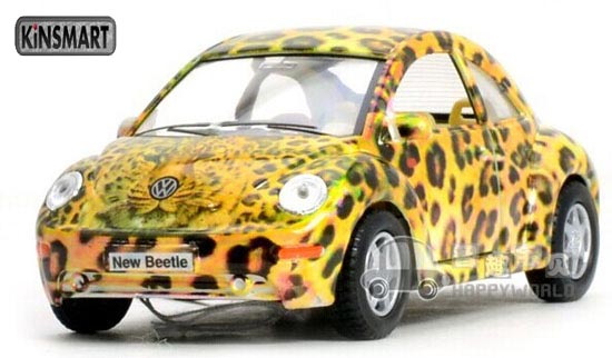 Kinsmart Volkswagen New Beetle Diecast Toy Colorful Painting