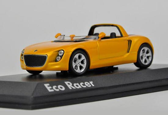 NOREV 2005 Volkswagen Eco Racer Diecast Car Model 1:43 Yellow