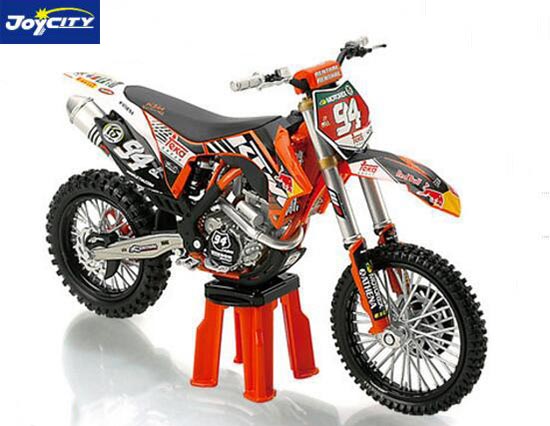 TB KTM 250 SX-F Diecast Motorcycle Model 1:12 Scale NO.94