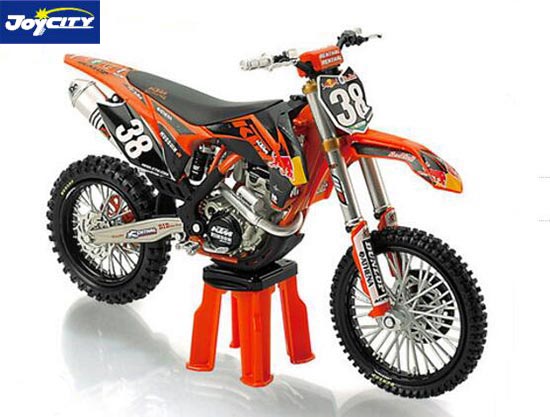TB KTM 250 SX-F Diecast Motorcycle Model NO.38 1:12 Scale