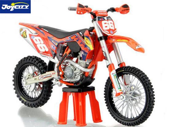 TB KTM 450 XC-F Diecast Motorcycle Model NO.66 1:12 Scale
