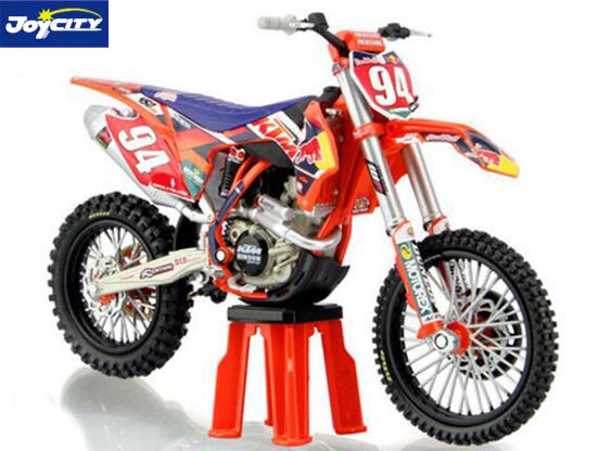 TB KTM 450 SX-F Diecast Motorcycle Model NO.94 1:12 Scale