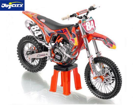 TB KTM 250 SX-F Diecast Motorcycle Model NO.84 1:12 Scale