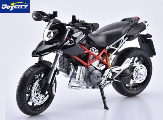 TB 2010 Ducati Hypermotard Motorbike Diecast Model 1:12 Scale