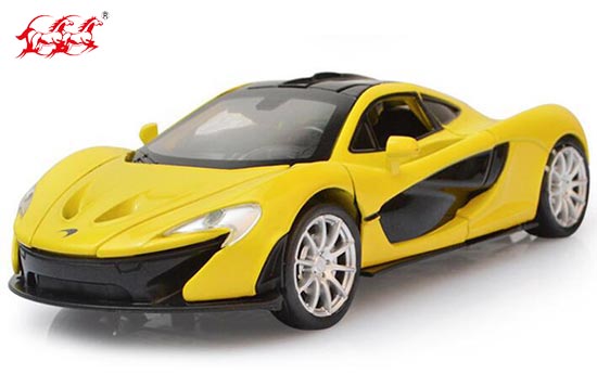 DH McLaren P1 Diecast Car Toy 1:32 Yellow / Blue / Green / Pink
