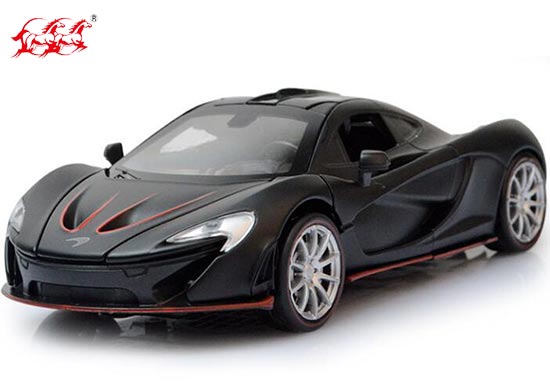 DH McLaren P1 Diecast Car Toy 1:32 Scale Matte Black