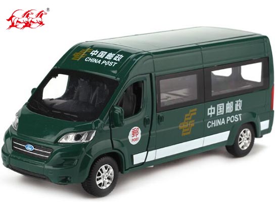 DH Ford Transit Diecast Van Toy 1:32 Scale Green