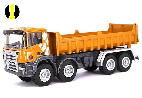 HY Dump Truck Diecast Toy 1:50 Scale Red