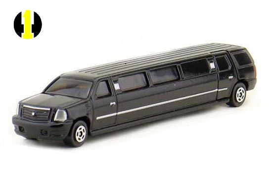HY Cadillac DTS Diecast Car Toy Black / White