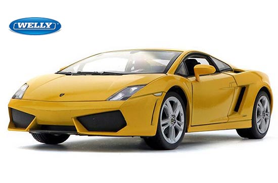 Welly Lamborghini Gallardo LP560-4 Diecast Model 1:24 Yellow