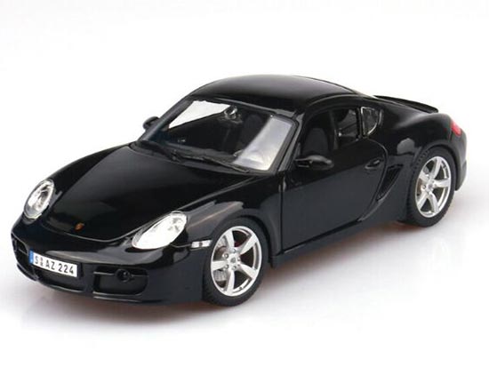 Maisto Porsche Cayman S Diecast Model 1:18 Black / Silver