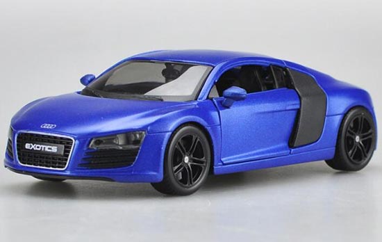 Maisto Audi R8 Diecast Model 1:24 Scale Blue