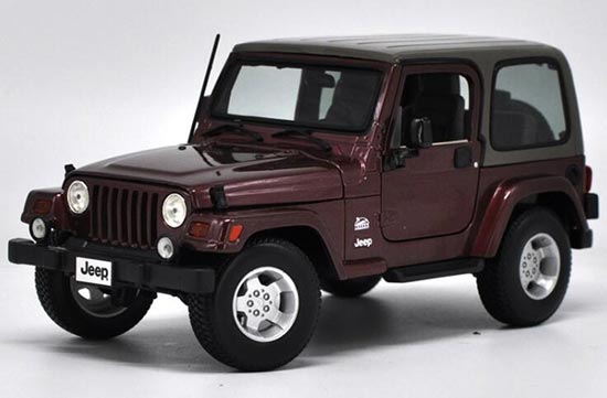 Maisto Jeep Wrangler Sahara Diecast Model 1:18 Scale