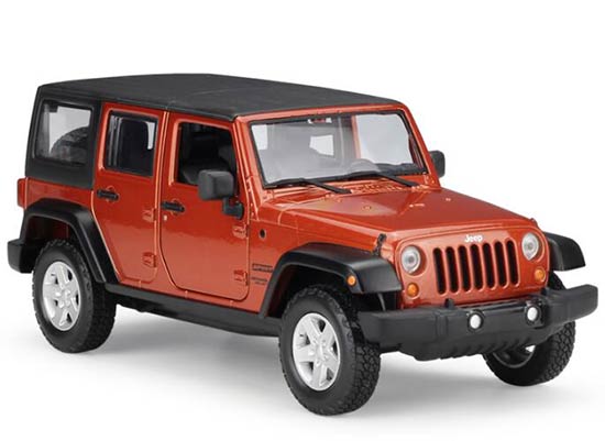 Maisto 2015 Jeep Wrangler Diecast Model 1:24 Scale