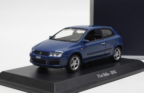 NOREV 2002 Fiat Stilo Diecast Model 1:43 Scale Blue