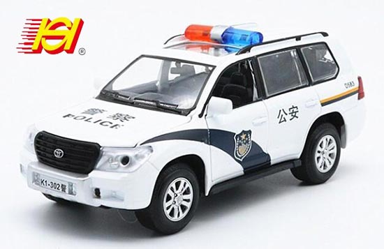 SH Toyota Land Cruiser Diecast Toy Kids 1:32 Scale White