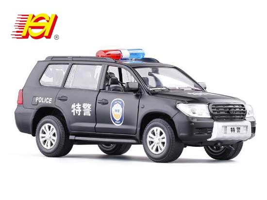 SH Toyota Land Cruiser Diecast Toy Kids 1:32 Scale Black