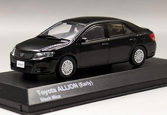 Kyosho Toyota Allion Diecast Model 1:43 Scale Black / White