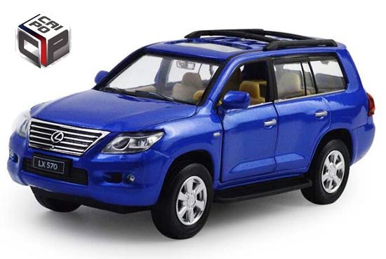 Caipo Lexus LX570 Diecast Toy 1:32 Blue / Red / White / Black