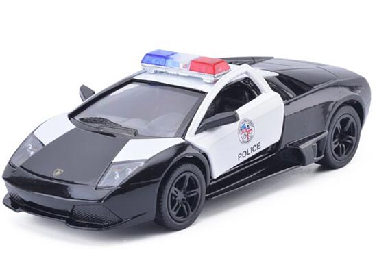 Kinsmart Lamborghini Police Diecast Car Toy Kids 1:36 Scale