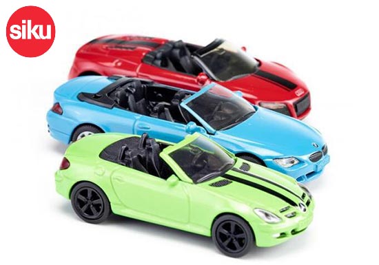 SIKU 6314 Diecast Cabrio Car Toys Sets