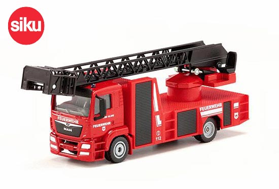 SIKU 2114 MAN Fire Engine Truck Diecast Toy 1:50 Scale Red