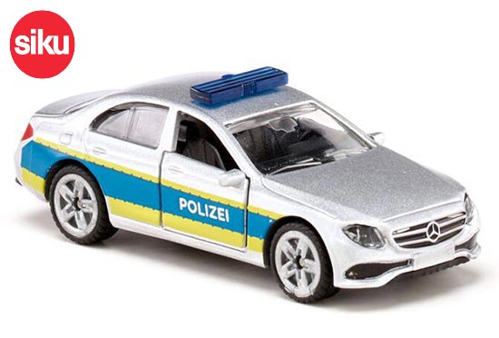 SIKU 1504 Mercedes Benz Police Patrol Car Diecast Toy Silver