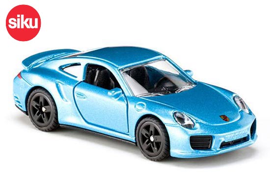 SIKU 1506 Porsche 911 Turbo S Diecast Car Toy Blue