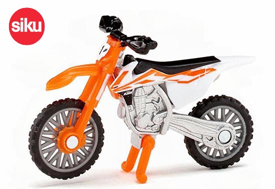 SIKU 1391 KTM SX-F 450 Diecast Motorcycle Toy Orange