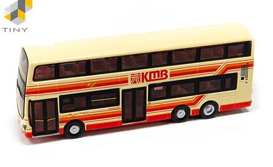 Tiny KMB Volvo B9TL Wright Double Decker Bus Diecast Toy