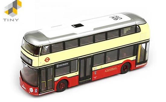 Tiny London New Routemaster LT50 Double Decker Bus Diecast Toy