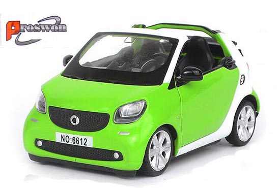 Proswon Smart Diecast Car Toy 1:32 Scale Yellow / Blue / Green