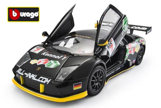 Bburago Lamborghini Murcielago FIA GT Diecast Car Model Black