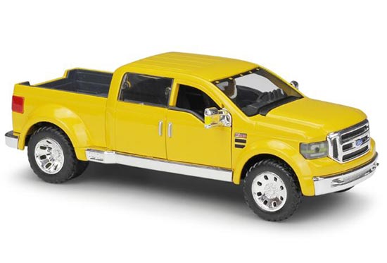MaiSto Ford F-350 Pickup Truck Diecast Model 1:31 Scale Yellow
