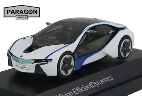 Paragon BMW Vision Efficient Dynamics Diecast Model 1:43 White